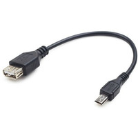 KABEL USB MICRO BM->AF USB 2.0 OTG 15CM dugi wtyk