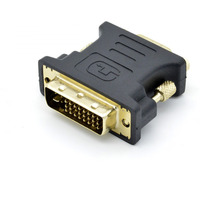 Adapter DVI M - VGA F pozacany, 24+5/15 pin