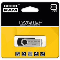 TWISTER 8GB Black USB2.0