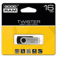 TWISTER 16GB Black USB2.0
