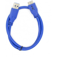 Kabel USB 3.0-Micro 0, 5 m. niebieski