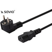 Kabel zasilajcy Schuko mski - IEC C13, ktowy, 1, 8m, CL-98