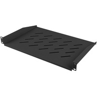P�ka do szaf 19&acute;&acute; 450/600/800/1000mm 1U 483x315mm black