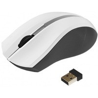 Mysz bezprzewodowo-optyczna USB AM-97B biaa