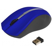 Mysz bezprzewodowo-optyczna USB AM-97E niebieska