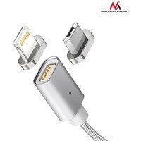 Kabel lightning USB magnetyczny silver MCE161- Quick & Fast Charge