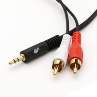 Kabel 3, 5mm Mini Jack - 2x RCA M/M (chinch) 1, 5m