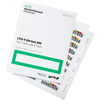 Pakiet etykiet z kodami kreskowymi HPE LTO-9 Ultrium RW Q2017A