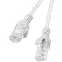 PATCHCORD KAT.5E 0.5M SZARY FLUKE PASSED LANBERG