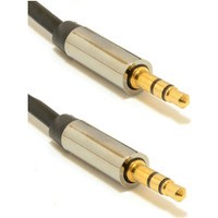 Kabel stereo mini Jack 3.5mm M/M 0.75m