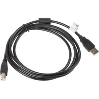 Kabel USB 2.0 AM-BM 1.8M Ferryt czarny