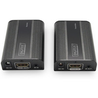 Przeduacz/Extender HDMI do 30m/60m po skrtce Cat.6/7, 4K2K 60Hz UHD, HDCP 2.2, IR, audio (zestaw)