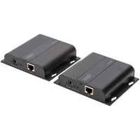 Przeduacz/Extender HDMI do 120m po skrtce Cat.5e/6 UTP lub IP, 4K 30Hz UHD, z audio (zestaw)