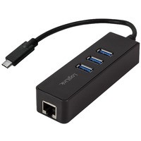 Adapter Gigabit Ethernet do USB 3.0 z hubem USB