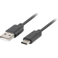 Kabel USB CM - AM 2.0 0.5m czarny