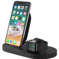 Ładowarka indukcyjna Apple Watch/iPhone/USB-A czarna