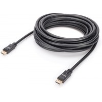 Kabel poczeniowy DisplayPort z zatrzaskami 4K 60Hz UHD Typ DP/DP M/M 10m Czarny