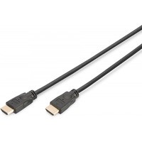 Kabel poczeniowy HDMI HighSpeed z Ethernetem 4K 60Hz UHD Typ HDMI A/HDMI A M/M czarny 5m