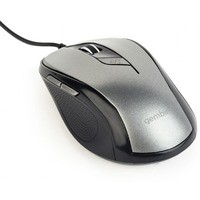 Mysz optyczna USB czarno-szara