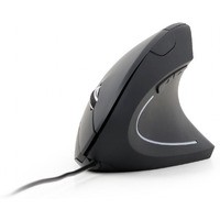 Mysz ergonomiczna optyczna 6-przyciskowa czarna