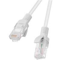 PATCHCORD KAT.6 1.5M SZARY FLUKE PASSED LANBERG 10-PACK