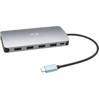 USB-C Metal Nano Stacja Dokujca 3x Display 2x DP 1x HDMI LAN Power Delivery 100 W